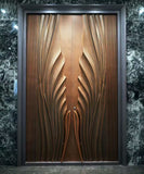 Double Open Copper Villa Entrance Door TD-003