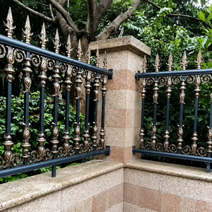 Decorative Aluminum Stair Railing and Balcony Guardrail YJL-008
