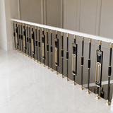 Modern Decorative Aluminum Stair Railing and Balustrade YJL-009