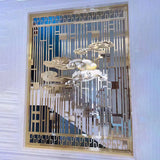 Modern Aluminum Decorative Screen Partition YJL-003