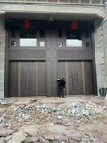 Cast Aluminum Mecha Door Top-to-Bottom Villa Entrance Custom TGM-001