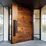 Modern Cast Aluminum Pivot Entrance Door PD-08