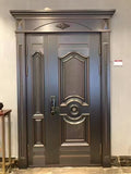 Classic Copper Villa Double Entrance Door TCE-001