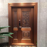 Classic Copper Villa Double Entrance Door TCE-001