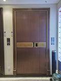Decorative Copper Sub-Mother Entrance Door TCE-002
