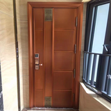 Modern Copper-Clad Single Entrance Door TCE-004