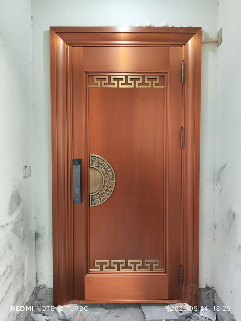 Classic Copper Single Front Door TCE-005