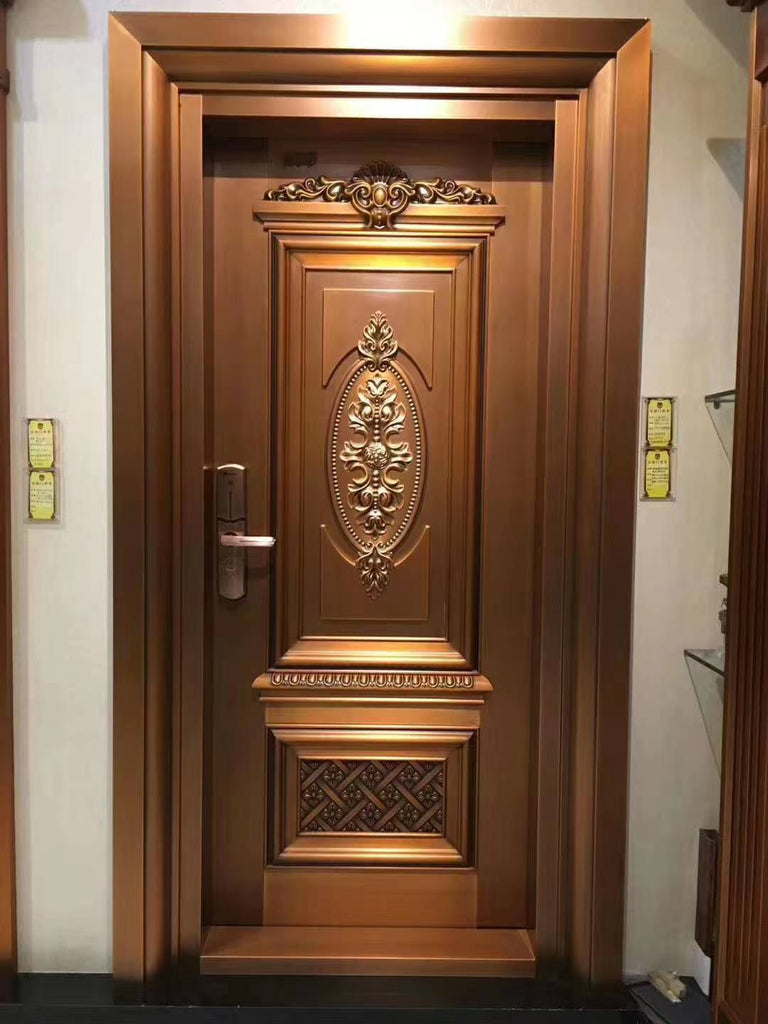Classic Copper Single Front Door TCE-005