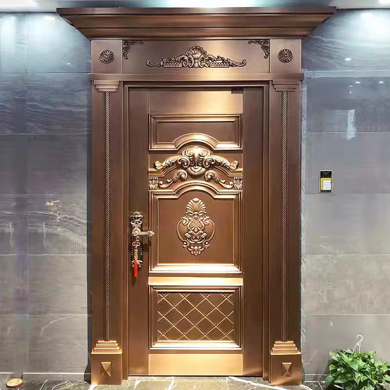 Classic Copper Single Front Door TCE-005