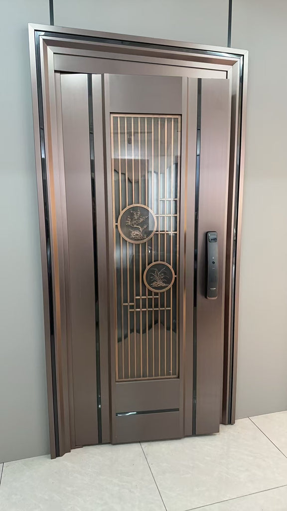 Modern Stainless Steel Security Entrance Door TSE-001