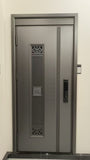 Decorative Stainless Steel Apartment Entrance Door TSE-002
