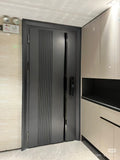Decorative Stainless Steel Apartment Entrance Door TSE-002
